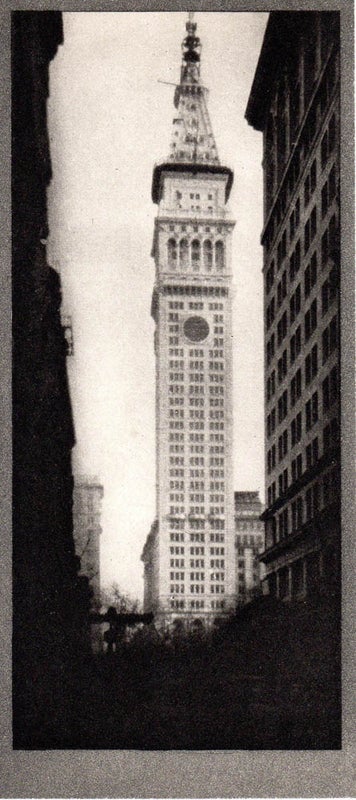 Item #15682 The Metropolitan Tower: Photogravure from Alvin Langdon Coburn's New York. Alvin...