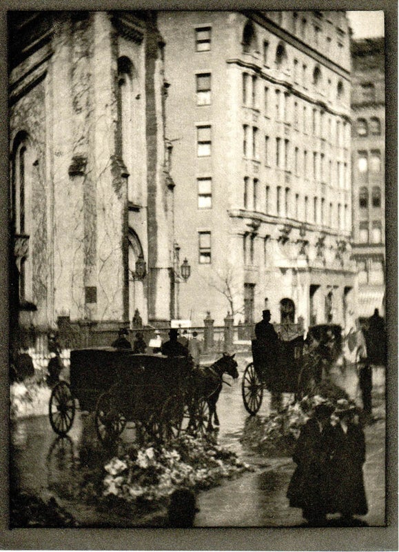 Item #15686 Holland House: Photogravure from Alvin Langdon Coburn's New York. Alvin Langdon Coburn