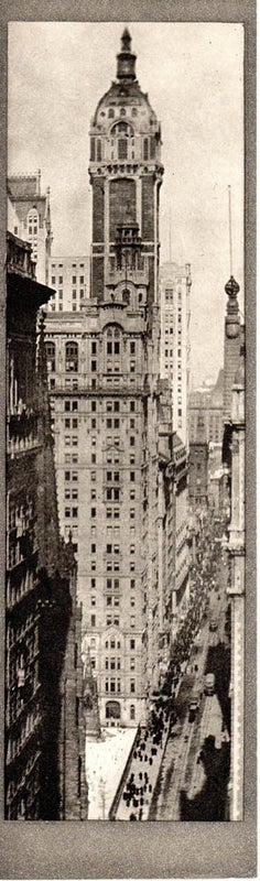 Item #15700 The Singer Building, Noon: Photogravure from Alvin Langdon Coburn's New York. Alvin...