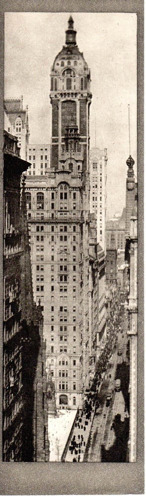 Item #15700 The Singer Building, Noon: Photogravure from Alvin Langdon Coburn's New York. Alvin Langdon Coburn.