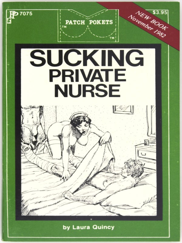 Collection of Pornographic Nurse Pulp Novels.