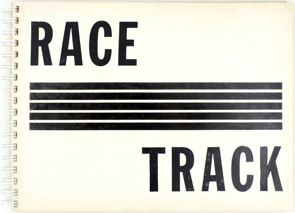 Item #16305 Race Track: A Photographic Impression. Frank Espada