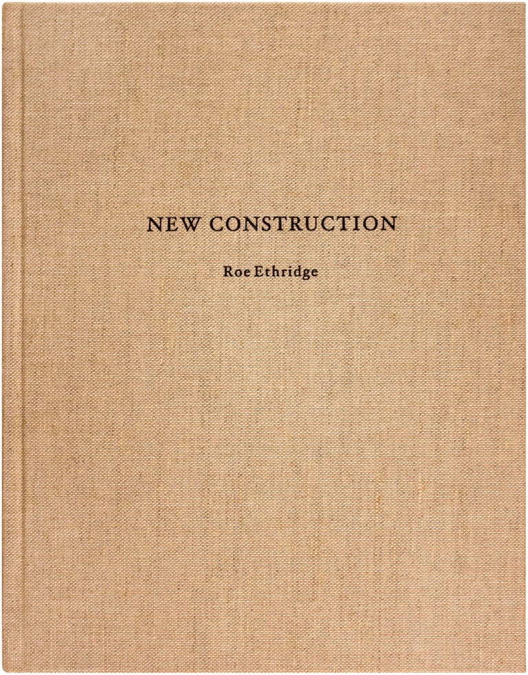 Item #17417 New Construction (Signed First Edition). Roe Ethridge.