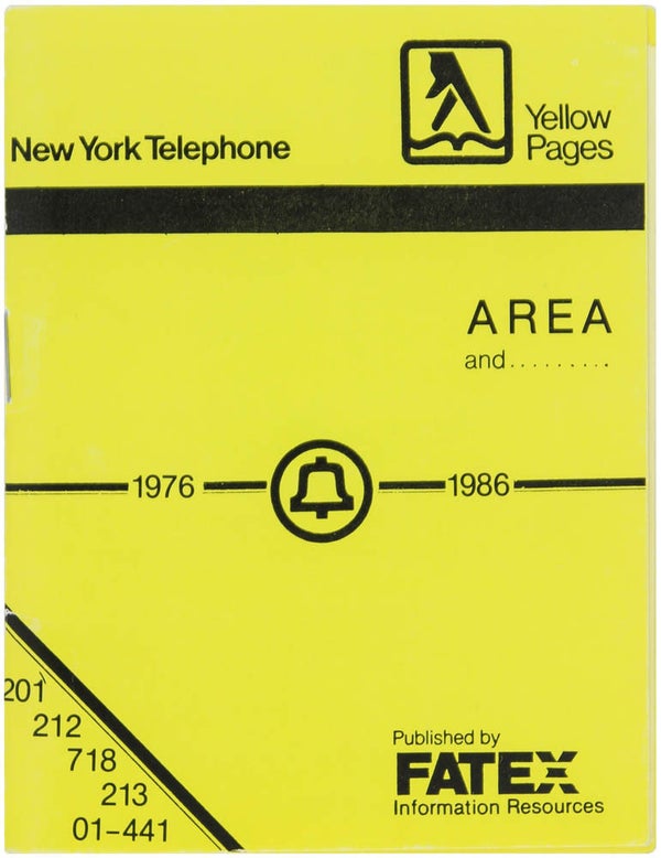 Area Ephemera Collection.
