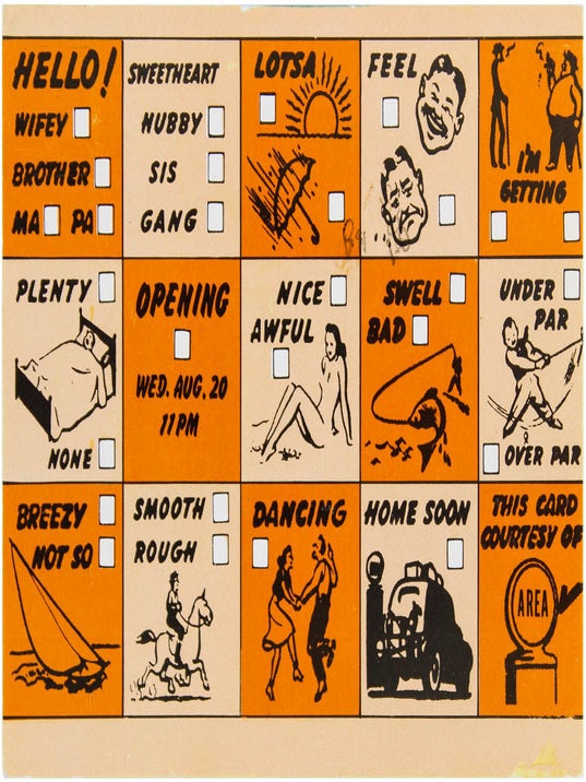 Area Ephemera Collection.