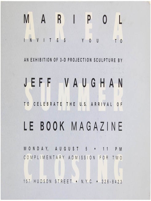 Area Ephemera Collection.