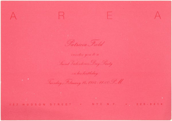 Area Ephemera Collection.