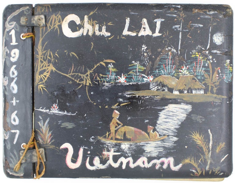 Item #17684 Chu Lai Vietnam Photo Album. Original Photographic Album.