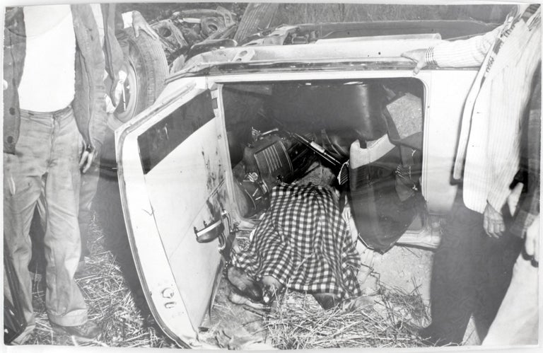 Item #18050 Untitled (Car Crash). Car Crash, Gordon Peters.