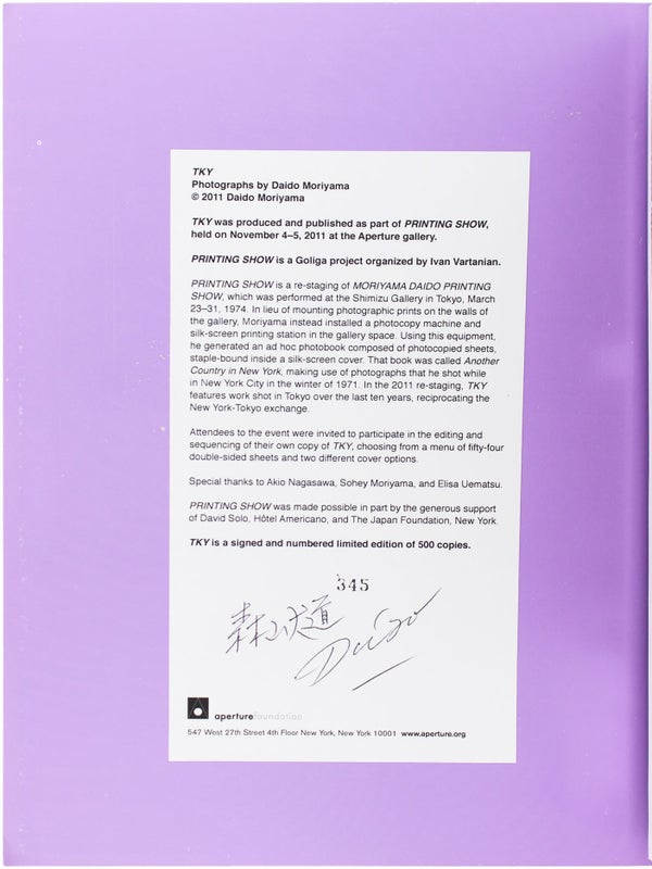 TKY (Signed Limited Edition).