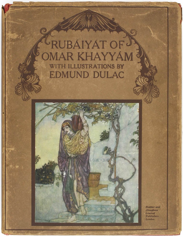 Item #18943 Rubáiyát of Omar Khayyám. Edmund Dulac, Edward Fitzgerald.