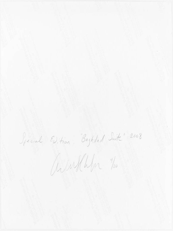 Baghdad Suite (Signed with Print).