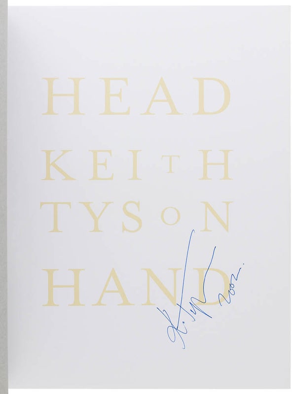 Head To Hand: Drawings by Keith Tyson (Signed First Edition)
