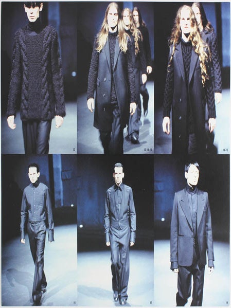 Raf Simons Show: Autumn-Winter 1999-2000.