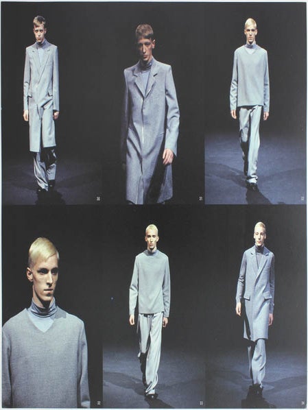 Raf Simons Show: Autumn-Winter 1999-2000.