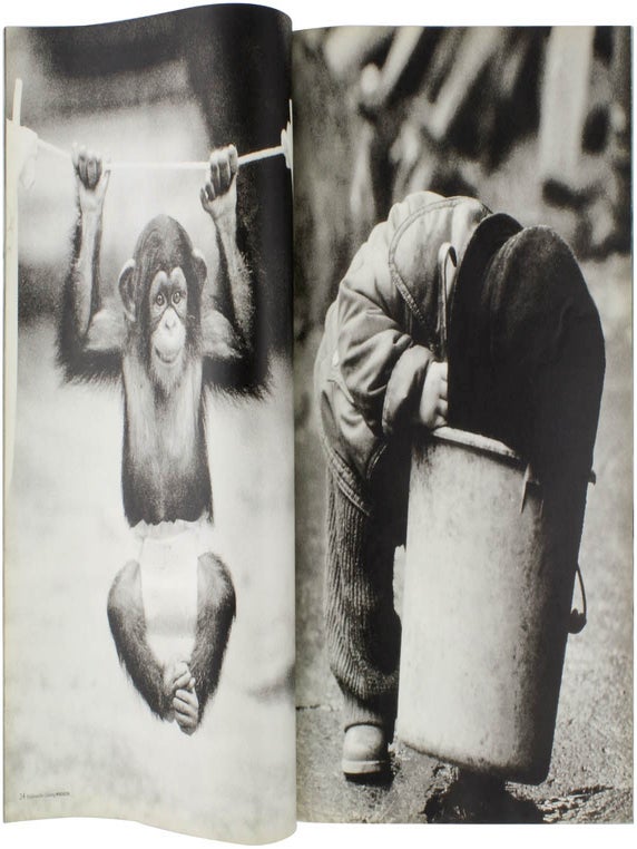 Süddeutsche Zeitung Magazin No. 46, 13.11.92: Baby & Eimer, Ein Bilderzyklus von Jeff Koons für das Magazin der Süddeutsche Zeitung.