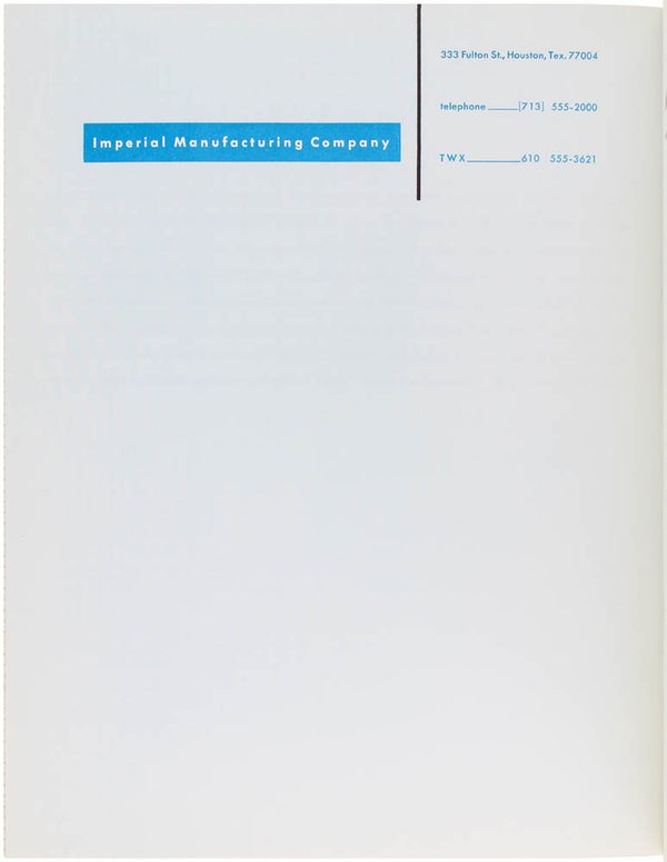 How to Show Telephone Numbers on Letterheads.