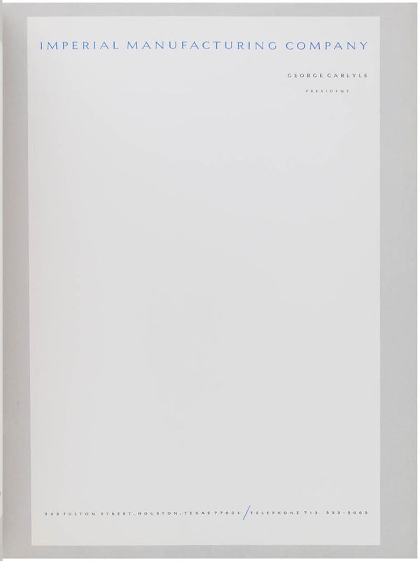 How to Show Telephone Numbers on Letterheads.