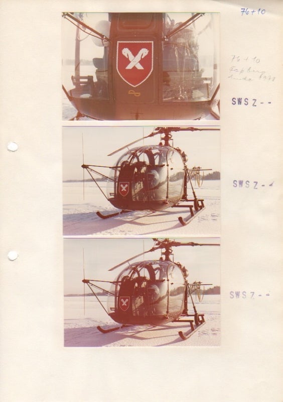 Archive of Helicopter Photographs.