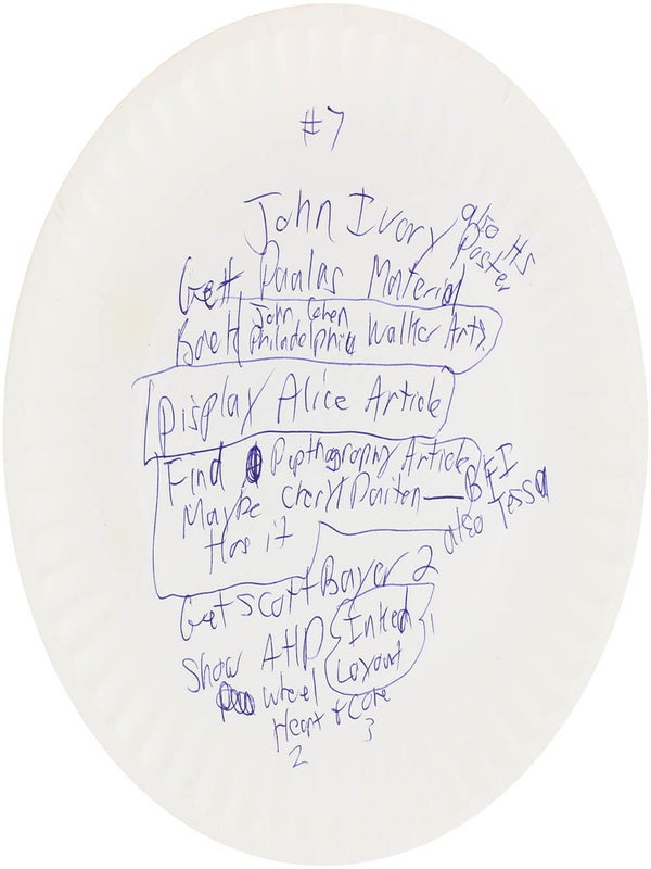 Archive of 25 Paper Plates.