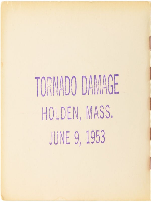 Tornado Damage Snapshot Albums.