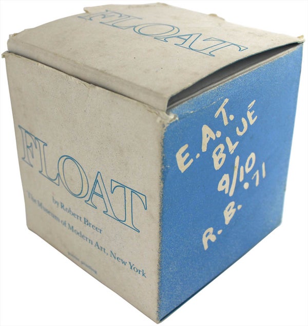 Item #23188 Float, E.A.T., Blue [Limited Edition 9/10]. Robert Breer