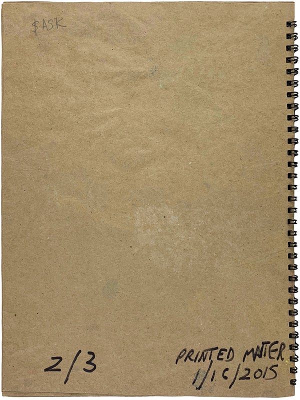 (Untitled) (Unique Painted Artist's Book).