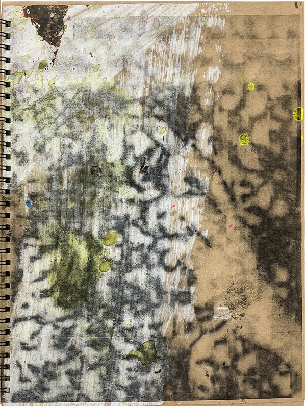 (Untitled) (Unique Painted Artist's Book).