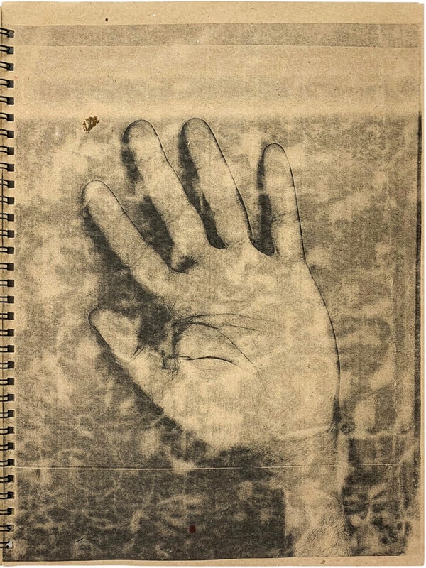 (Untitled) (Unique Painted Artist's Book).
