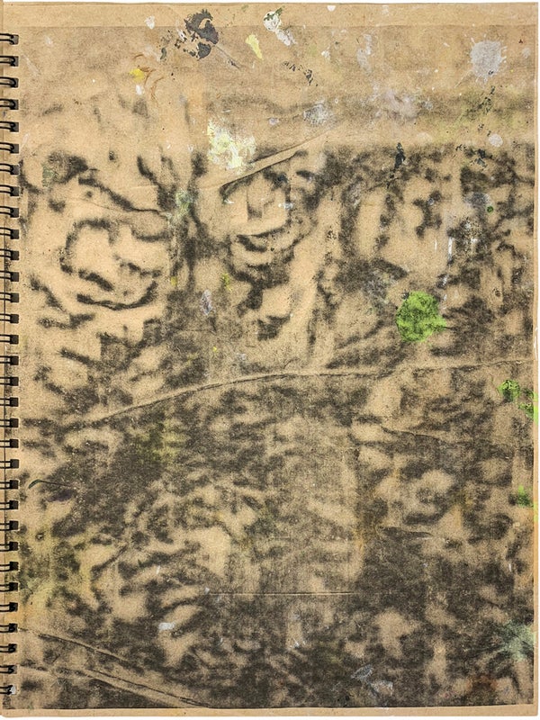 (Untitled) (Unique Painted Artist's Book).