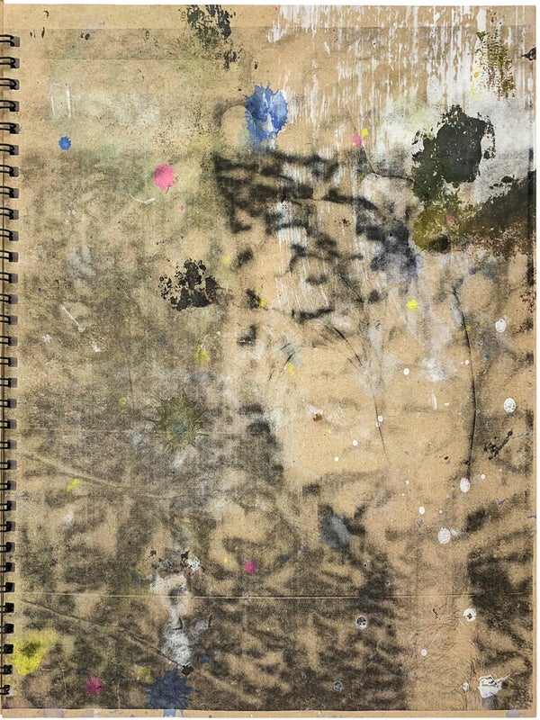 (Untitled) (Unique Painted Artist's Book).