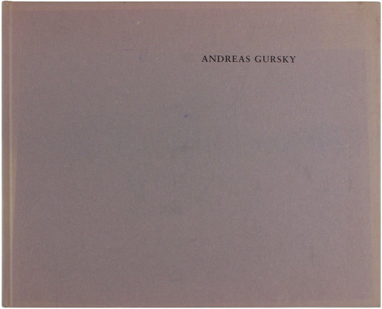 Item #24060 Andreas Gursky. Andreas Gursky.
