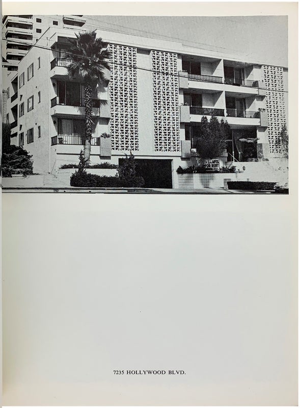 Some Los Angeles Apartments (with Signed Letter).
