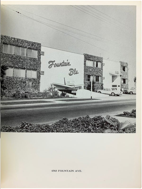 Some Los Angeles Apartments (with Signed Letter).