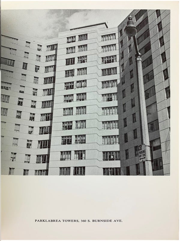 Some Los Angeles Apartments (with Signed Letter).