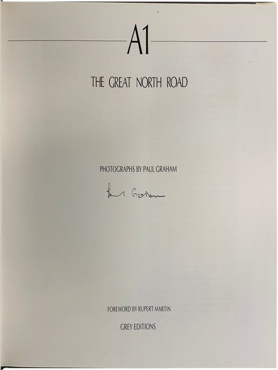 A1: The Great North Road (Signed Limited Edition).