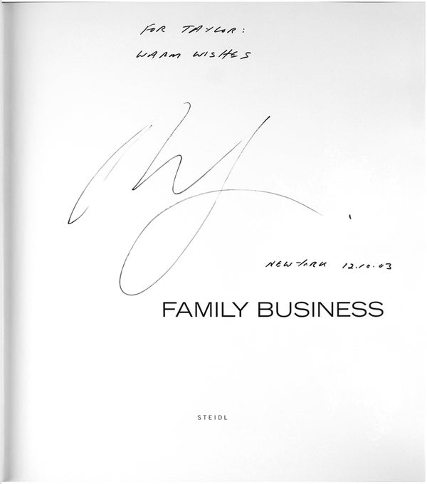 Family Business (Signed First Edition).