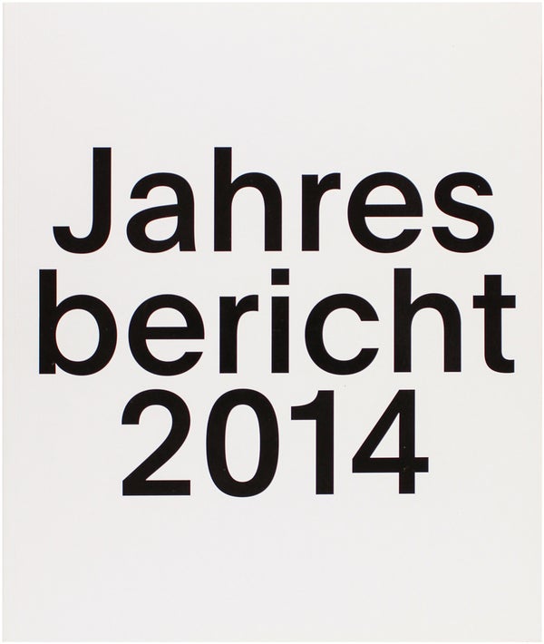 Item #24893 WG 3031 / Ringier Jahresbericht 2014 (Ringier Annual Report 2014) (Artists' Book)....