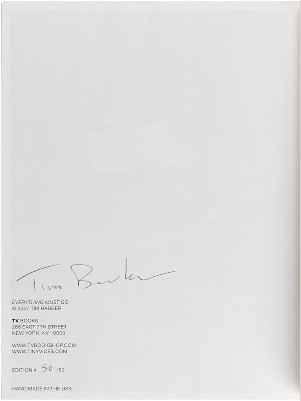 Everything Must Go. (Signed Limited Edition).