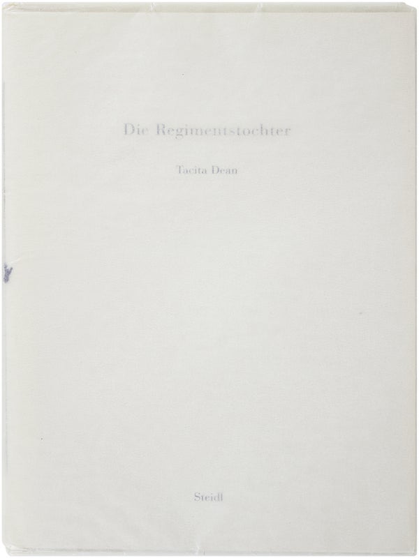 Item #25029 Die Regimentstochter (Signed Limited Edition). Tacita Dean