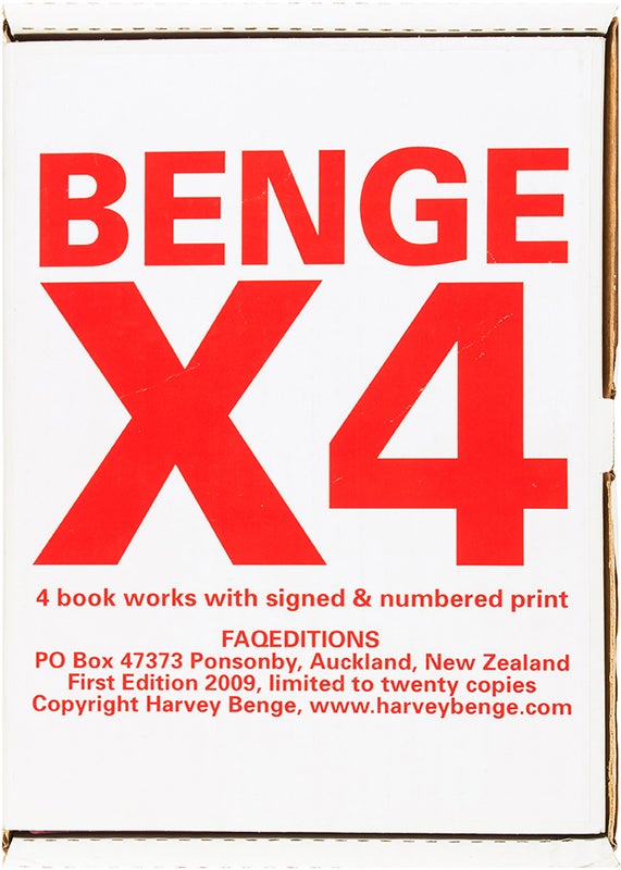 Item #25317 X4 (Signed Limited Edition with Print). Harvey Benge
