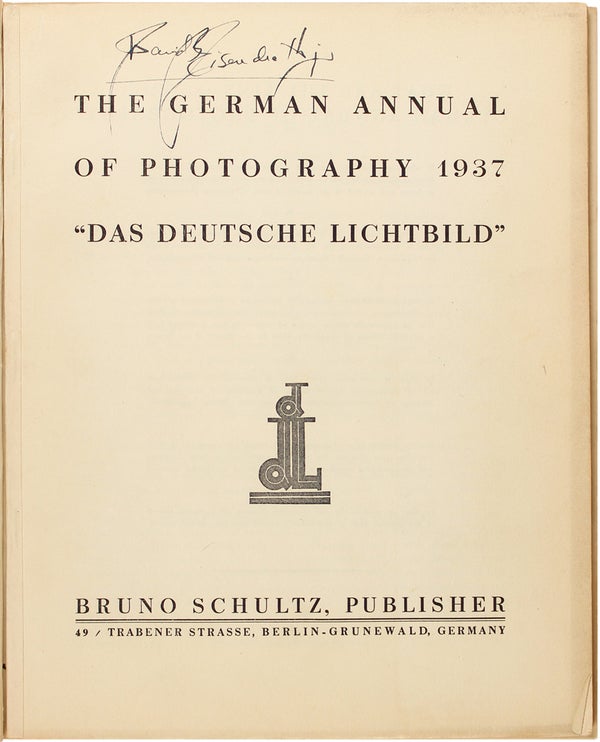 Das Deutsche Lichtbild 1937.