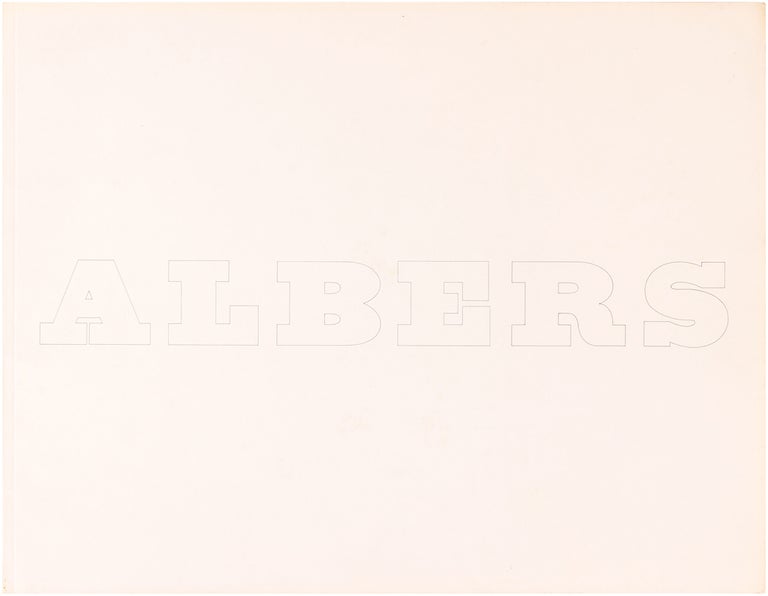 Item #25641 New Paintings by Josef Albers. Josef Albers.