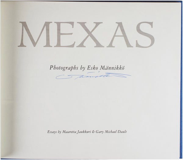 Mexas (Signed First Edition).