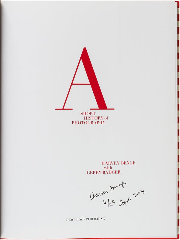 A Short History of Photography (Signed Limited Edition with Print).