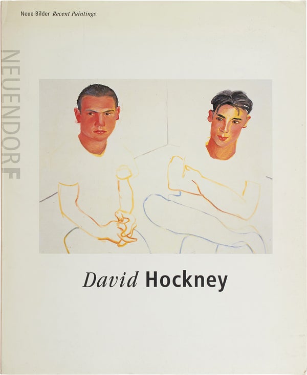 Item #25974 David Hockney: Neue Bilder / Recent paintings. David Hockney