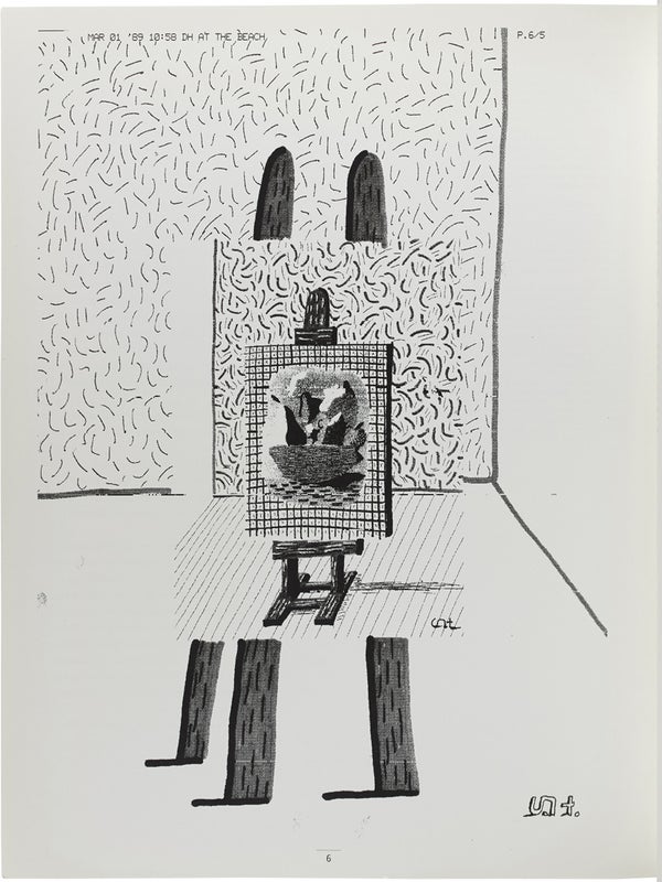 David Hockney: Neue Bilder / Recent paintings.