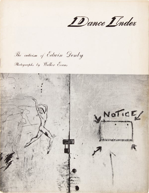 Item #26136 Dance Index: Vol. V, No. 2. February, 1946. Walker Evans, Edwin Denby
