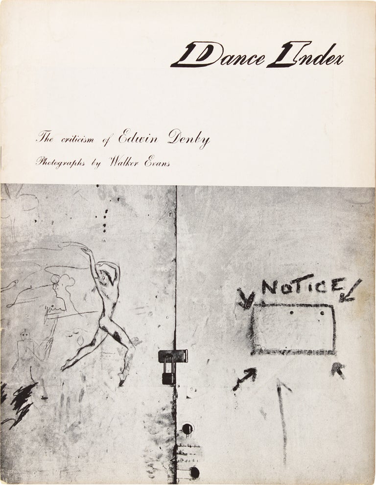 Item #26136 Dance Index: Vol. V, No. 2. February, 1946. Walker Evans, Edwin Denby.