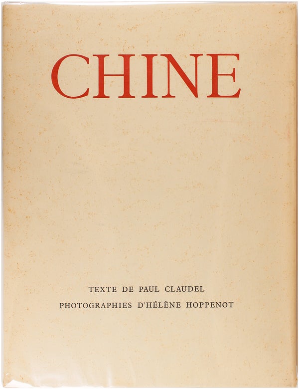 Item #26180 Chine. Hélène Hoppenot, Paul Claudel